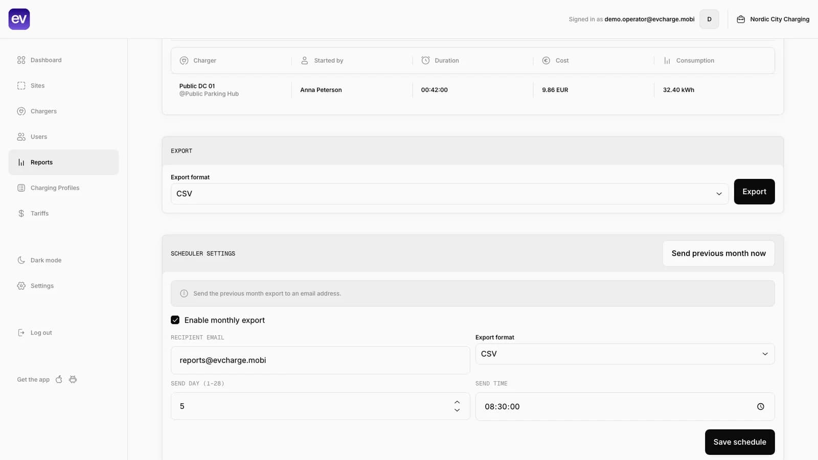 Make monthly charging reports part of your routine article cover